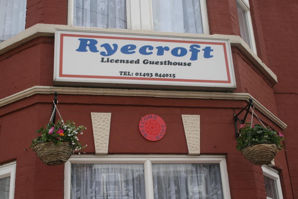 The Ryecroft Hotel Great Yarmouth Eksteriør billede