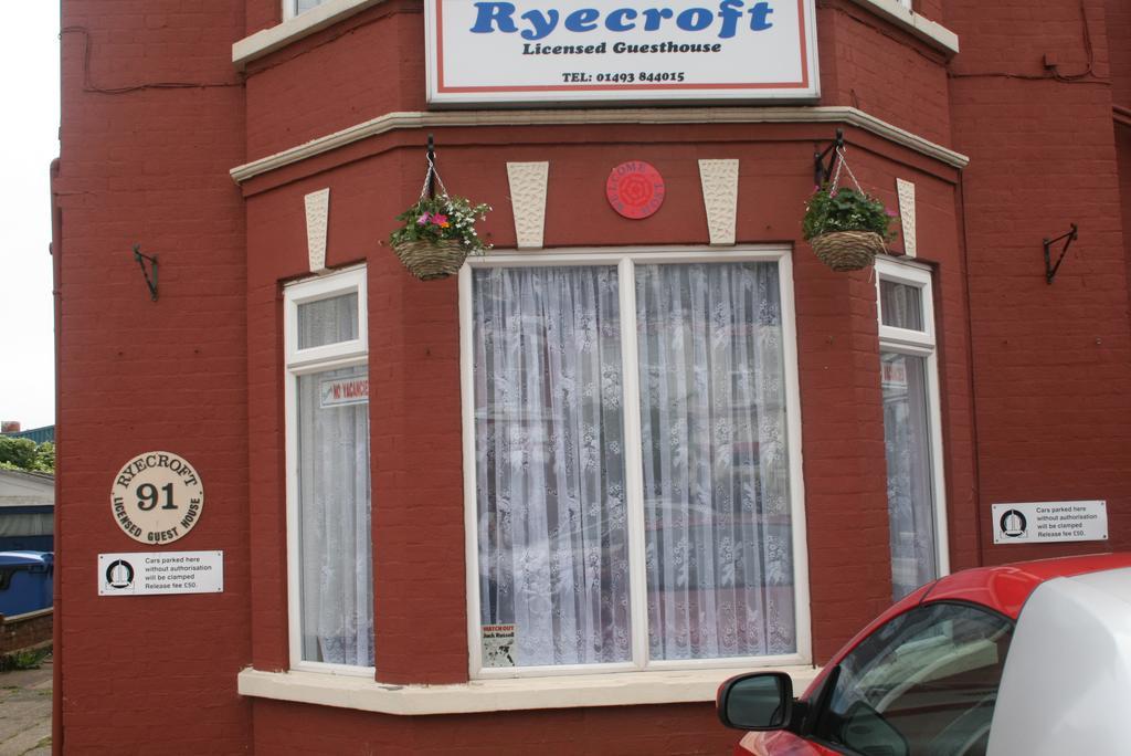 The Ryecroft Hotel Great Yarmouth Eksteriør billede