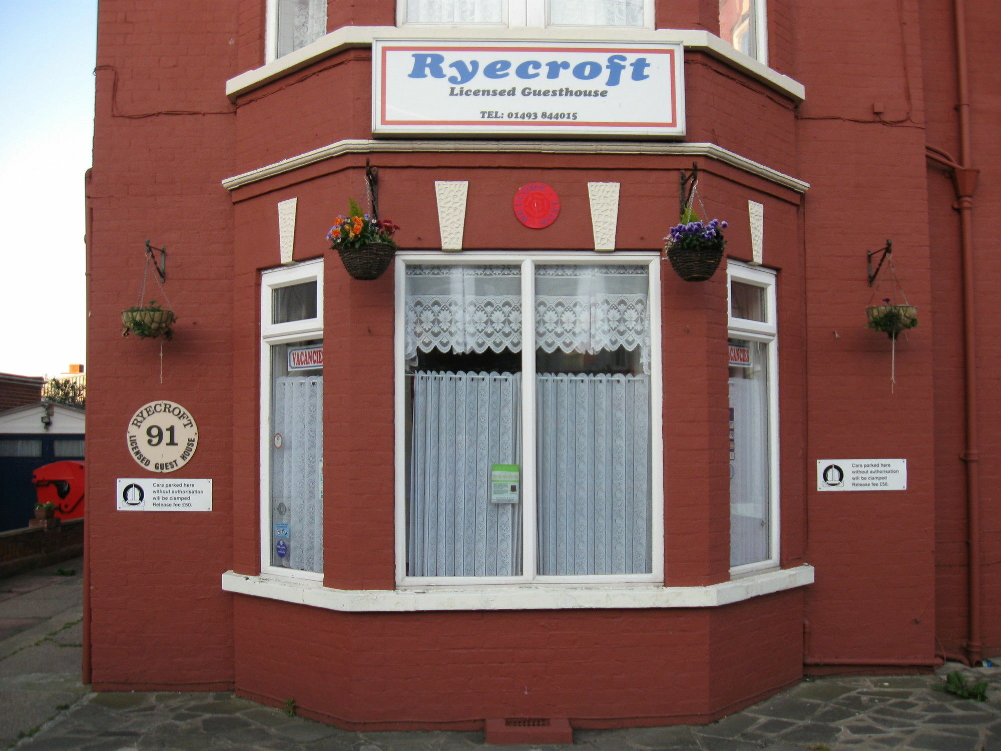 The Ryecroft Hotel Great Yarmouth Eksteriør billede